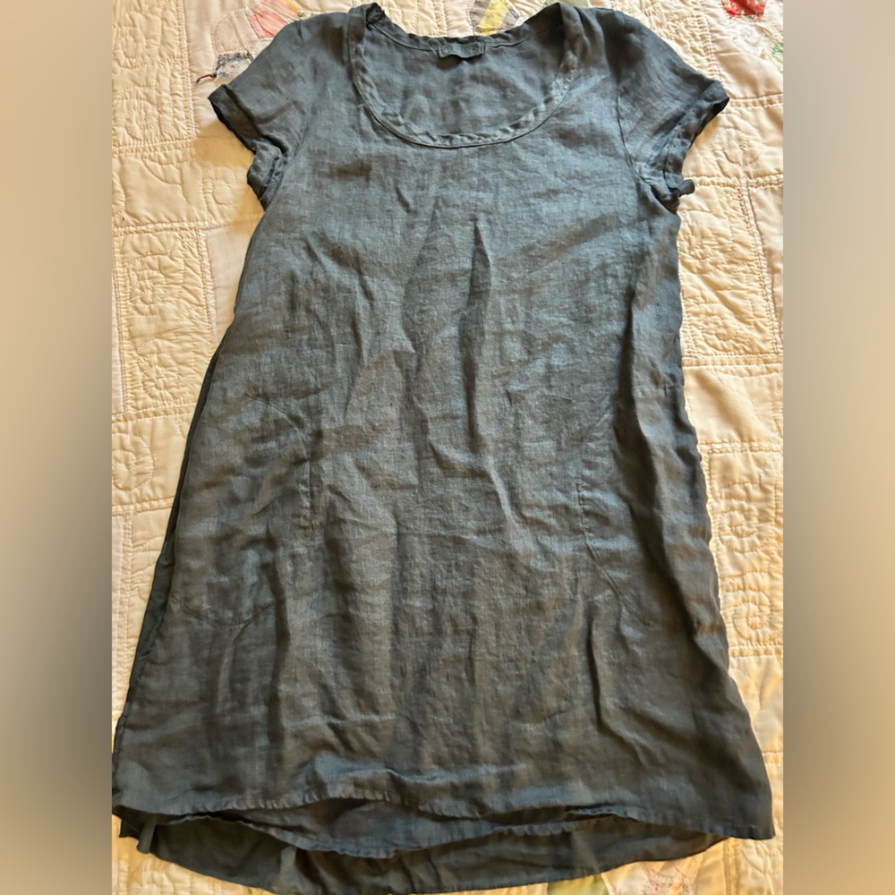 CP Shades Charcoal Linen Dress